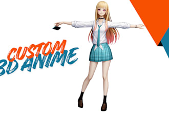 axiom create 3d character model for vtuber anime 3d rigging vroid or vrchat