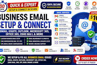 simply connect gmail,gsuite,outlook,microsoft365,office,zoho mail,business email