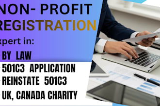 register your nonprofit  file 501c3 tax exempt bylaws and irs 1023 ez