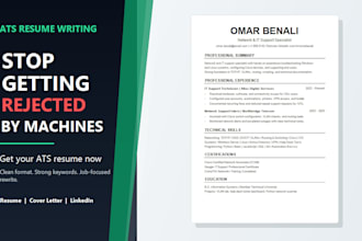 professionally rewrite, create 24hrs ats resume writing