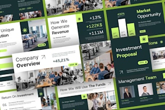 do revamp redesign pitch deck, ppt presentation, investor pitch deck redesign