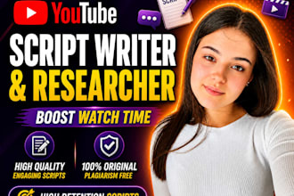 write viral youtube scripts for hfy, sci fi  storytelling