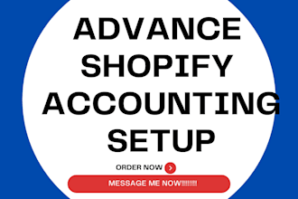 organize shopify sales taxes and profit tracking professionally