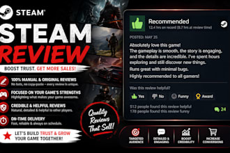 test, review steam game, beta testing, game tester, video game on any device