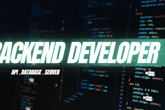 build a scalable python backend using fast API