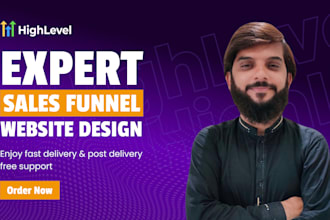build gohighlevel website, funnels and CRM automation