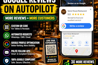 set up a google business profile and local SEO for your restaurant