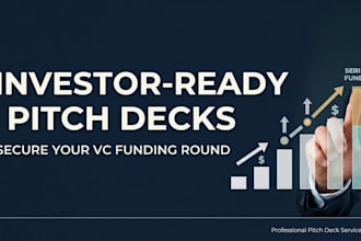 design a winning investor pitch deck and presentation for your vc funding