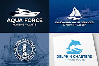 design the best business logo for your fishing or outdoor brand