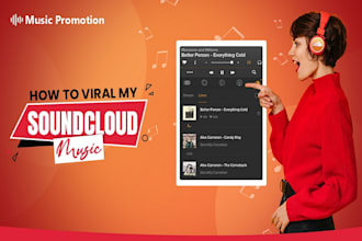 do professional soundcloud promotion for music track