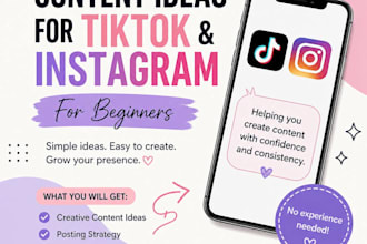 create viral tik tok and instagram content ideas for you