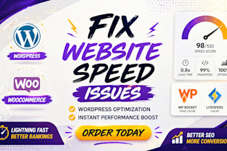 optimize wordpress performance and fix speed issues