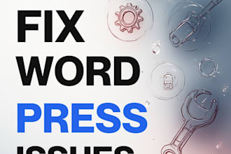 fix wordpress website errors and bugs