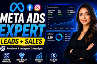run meta ads campaign for sales and leads