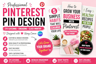 design eye catching pinterest pins using canva