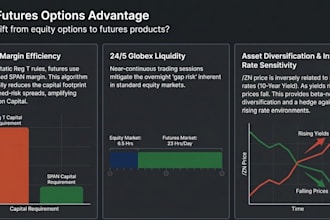 educate on how to trade futures options for gold, spx, and bonds