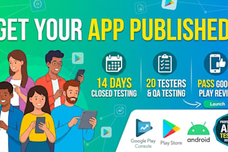 provide 12 tester closed testing 20 tester mobile app testing beta tester