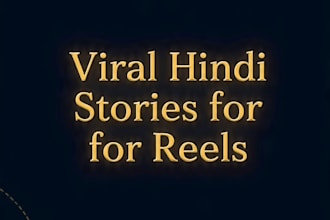 write viral emotional hindi stories for reels and posts
