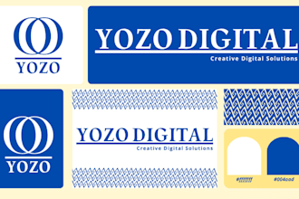 design a full brand identity and modern visual branding for your business