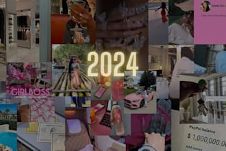 design a vision board for your annual goals