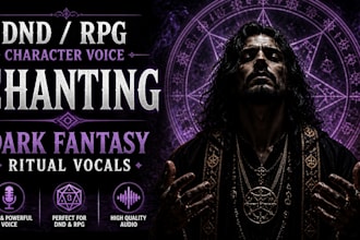 do dnd rpg character voice chanting dark fantasy ritual vocals