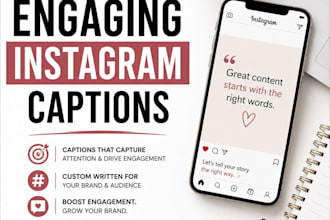 write engaging instagram captions for your posts