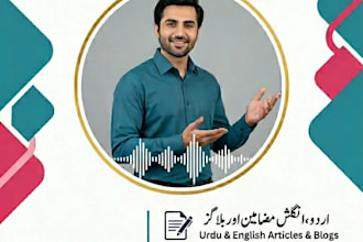 write edit SEO optimized unique viral  english urdu articles blogs scripts