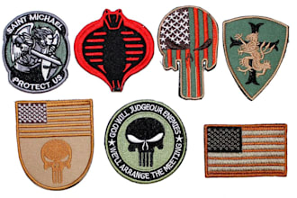 create a patch or graphic design logo military tactical badge or sticker design