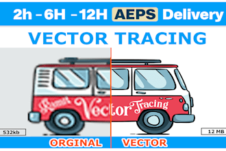 vector tracing, convert image to vector file, vectorize logo, vectorize image