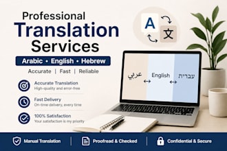 translate texts and test apps for you