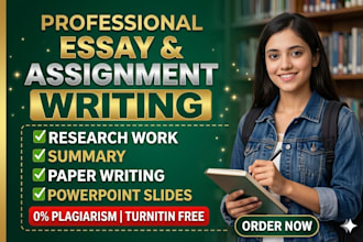 do professional assignment writing, essay writing, report writing and summary