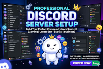 setup a custom discord server for your community