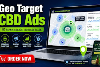 run geofencing ads for cbd dispensaries and local cbd stores