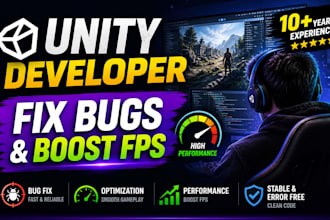 fix unity bugs and improve game performance