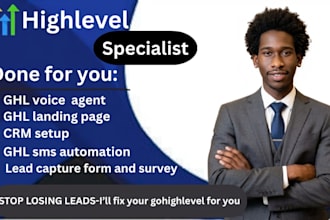 be ghl expert for ghl website, ghl saas, ghl mcp server , ghl automations