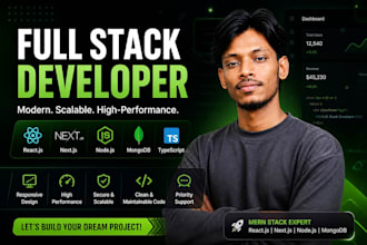 build a custom website or web app as a full stack react next js developer