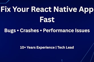 fix react native bugs others could not solve