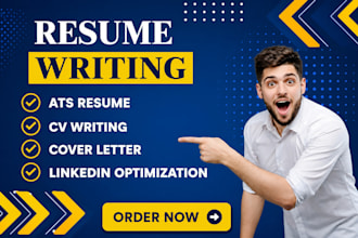 write a professional ats optimized resume and cover letter