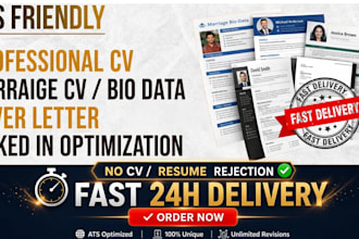cv resume cover letter linked in