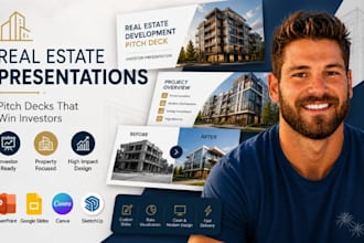 property presentation, real estate PPT, development pitch deck design, ppt