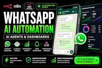 automate your whatsapp with ai agents and dashboards