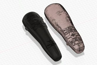 do reverse engineering from image, stl, obj, scan data, point cloud to solid cad