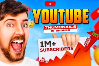 design gaming youtube thumbnail fast