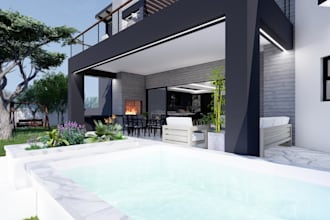 professional architectural 3d rendering