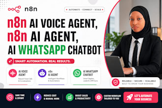 n8n ai agent, ai whatsapp chatbot n8n automation, ai chatbot, n8n ai voice agent