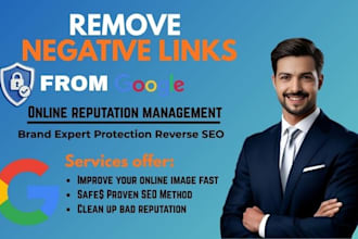 do online reputation management,ORM and optimize your gmb, brands or business