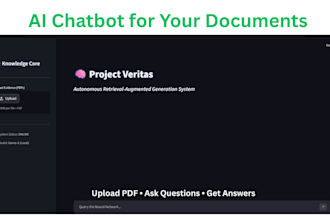 build an ai chatbot using your documents like rag