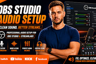fix streaming audio for obs twitch youtube kick and whatnot
