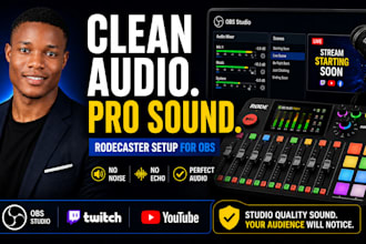 setup rodecaster pro ii for clean audio on obs for streamers