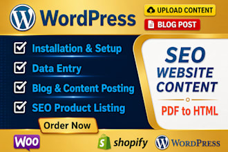 do SEO article writing, blog post writing or content writing